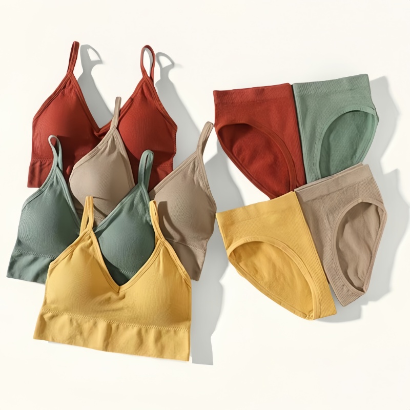 Bralette Triangle Set - Женские трусы и комплект с бюстгальтером,