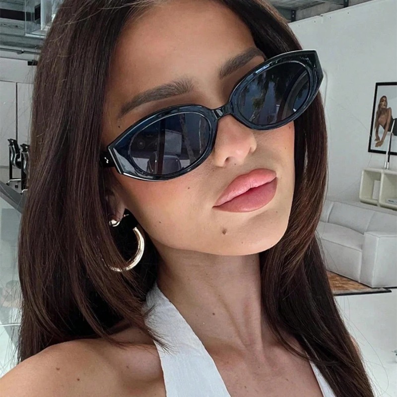 Sunglasses Cat Eye - Винтажные солнцезащитные очки «кошачий глаз» для