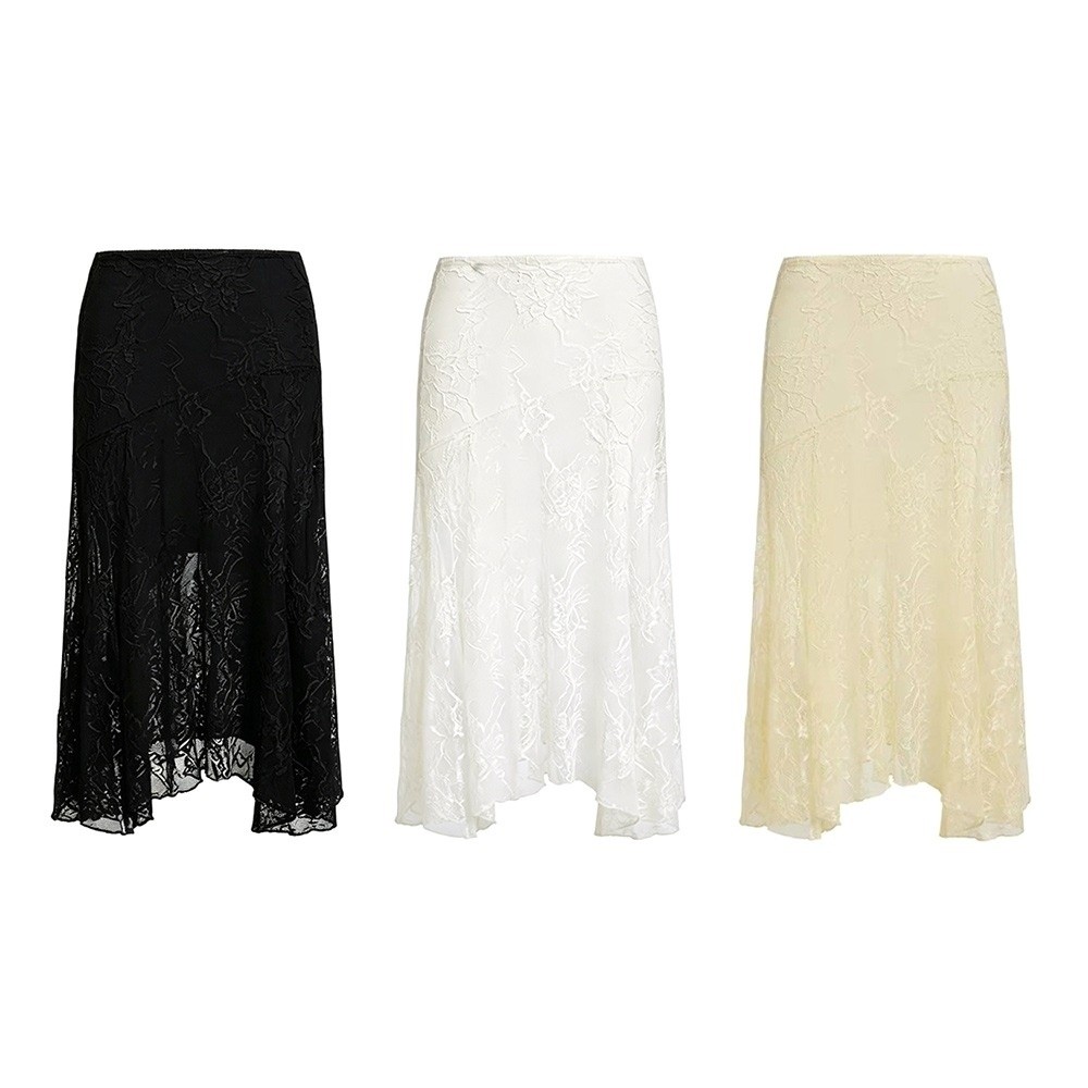 Однотонное кружевное пляжное п – обзор и цена Midi Skirt Floral